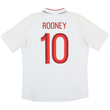 2012-13 England Home Shirt Rooney #10 - 5/10 - (L)