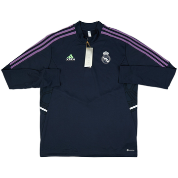 2022-23 Real Madrid adidas 1/4 Zip Training Top (XL)