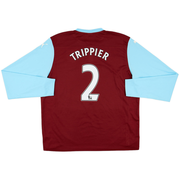 2014-15 Burnley Home L/S Shirt Trippier #2 - 7/10 - (XXL)
