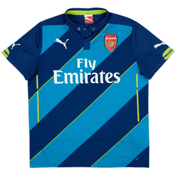 2014-15 Arsenal Third Shirt - 8/10 - (XL.Boys)