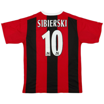 2003-04 Manchester City Away Shirt Sibierski #10 - 8/10 - (S)