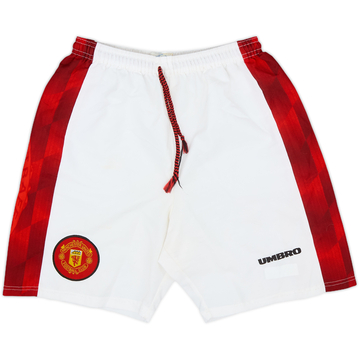 1996-98 Manchester United Home Shorts - 7/10 - (S)