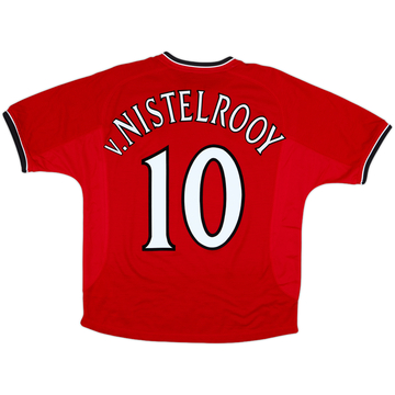2000-02 Manchester United Home Shirt v.Nistelrooy #10 - 10/10 - (Y)