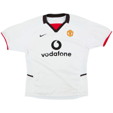 2002-03 Manchester United Away Shirt - 7/10 - (M.Boys)