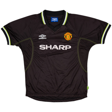 1998-99 Manchester United Third Shirt - 8/10 - (L.Boys)