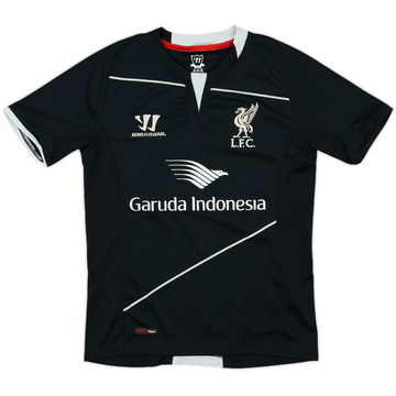 2013-14 Liverpool Warrior Training Shirt - 9/10 - (S.Boys)