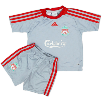 2008-09 Liverpool Away Shirt & Shorts - 8/10 - (3-4 Years)