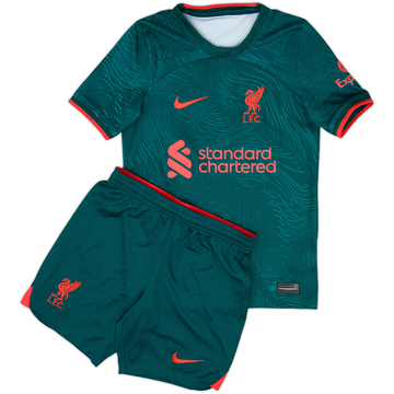 2022-23 Liverpool Third Shirt & Shorts - 10/10 - (S.Boys)