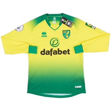 2019-20 Norwich Home L/S Shirt (S)