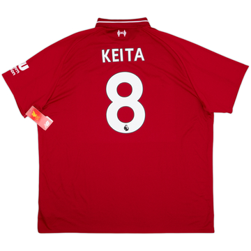 2018-19 Liverpool Home Shirt Keita #8 (XXL)