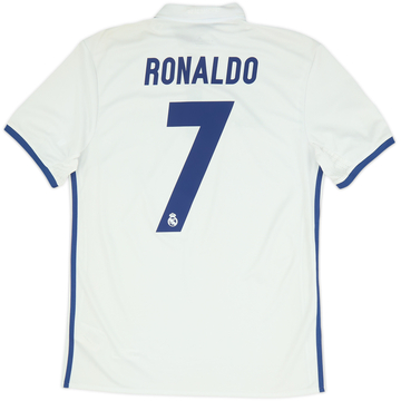 2016-17 Real Madrid Home Shirt Ronaldo #7 (M)
