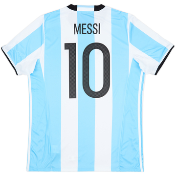 2016-17 Argentina Home Shirt Messi #10 (L)