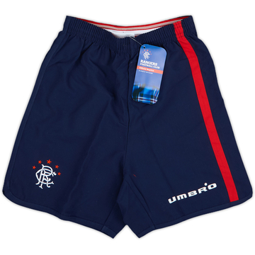 2005-06 Rangers Away Shorts (7-8 years)