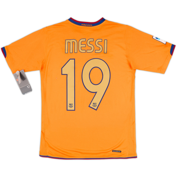 2006-08 Barcelona Away Shirt Messi #19 (14-15 Years)