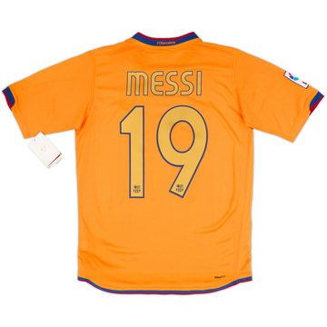 2006-08 Barcelona Away Shirt Messi #19 (XL.Boys)