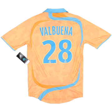 2007-08 Olympique Marseille Third Shirt Valbuena #28 (S)