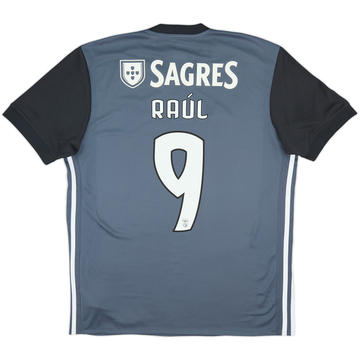 2017-18 Benfica Away Shirt Raul #9 - 8/10 - (L)