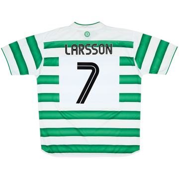 2003-04 Celtic Home Shirt Larsson #7 - 7/10 - (XL)