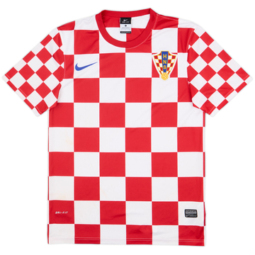 2012-14 Croatia Basic Home Shirt - 8/10 - (S)