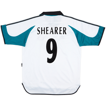 1999-00 Newcastle Away Shirt Shearer #9 - 8/10 - (L)