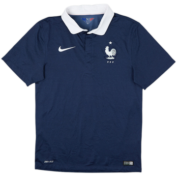 2014-15 France Home Shirt - 8/10 - (S)