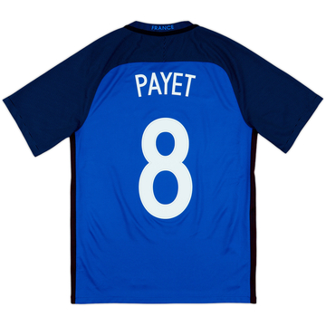2016-17 France Home Shirt Payet #8 - 8/10 - (S)