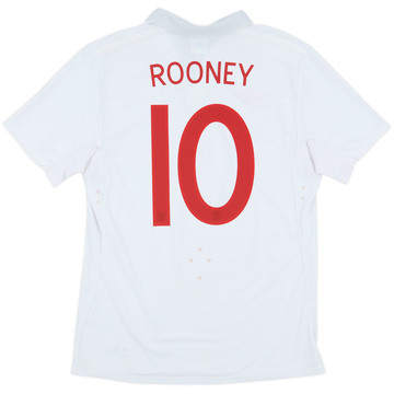 2009-10 England Home Shirt Rooney #10 - 6/10 - (M)