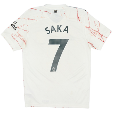 2020-21 Arsenal Away Shirt Saka #7 - 5/10 - (S)