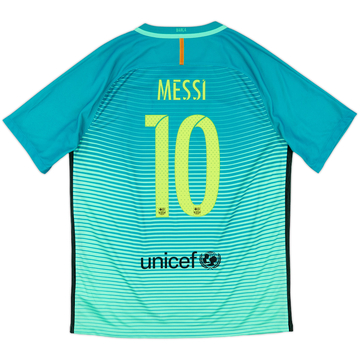 2016-17 Barcelona Third Shirt Messi #10 - 8/10 - (L)
