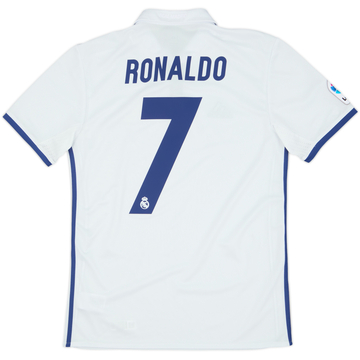 2016-17 Real Madrid Home Shirt Ronaldo #7 - 7/10 - (S)