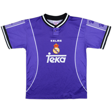 1997-98 Real Madrid Away Shirt - 9/10 - (L.Boys)