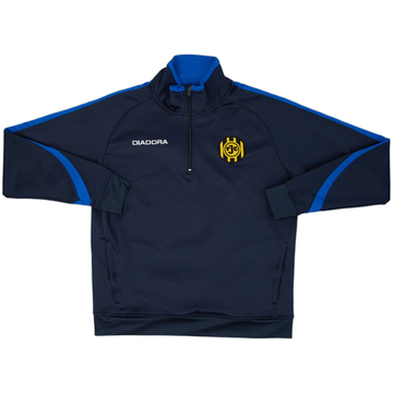 2010-11 Roda JC Diadora 1/4 Zip Training Top - 8/10 - (M)