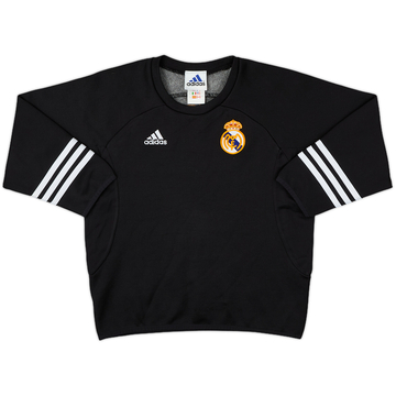2001-02 Real Madrid adidas Sweat Top - 8/10 - (S.Boys)
