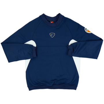 2000-01 Valencia Nike Sweat Top - 8/10 - (L.Boys)