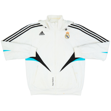 2008-09 Real Madrid adidas Hooded Track Jacket - 5/10 - (L)