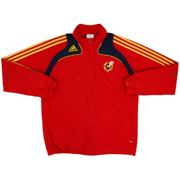 2008-09 Spain adidas Track Jacket - 8/10 - (M/L)