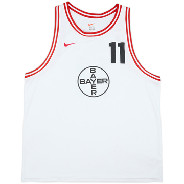 1998-99 Bayer Leverkusen Nike Basketball Jersey #11 - 8/10 - (XXL)