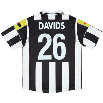2000-01 Juventus Ciaoweb Home Shirt Davids #26 - 6/10 - (M)