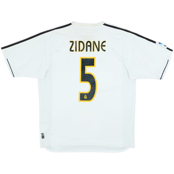 2003-04 Real Madrid Home Shirt Zidane #5 - 6/10 - (M)