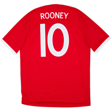 2010-11 England Away Shirt Rooney #10 (L)