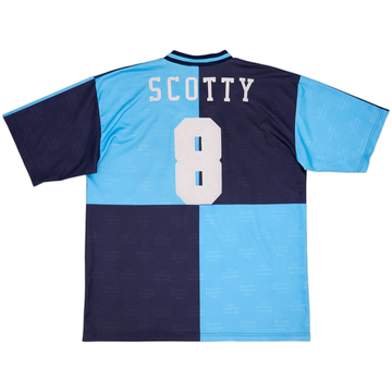 1994-95 Wycombe Wanderers Home Shirt Scotty #8 - 7/10 - (L)