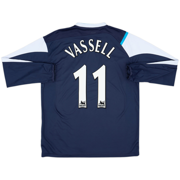 2005-06 Manchester City Away L/S Shirt Vassell #11 - 6/10 - (L)