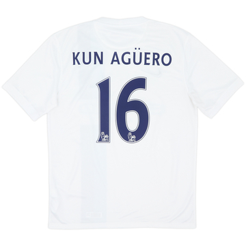 2013-14 Manchester City Third Shirt Kun Aguero #16 - 8/10 - (M)