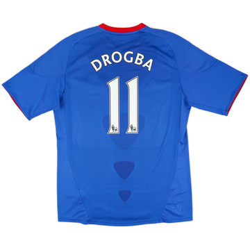2010-11 Chelsea Home Shirt Drogba #11 - 8/10 - (L)