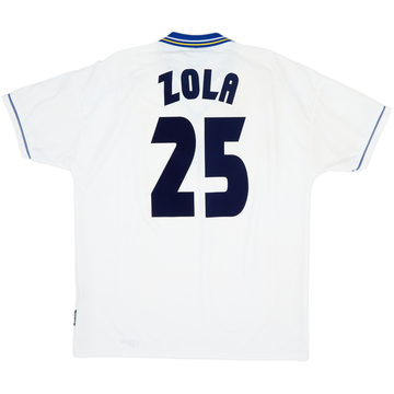 1998-00 Chelsea Away Shirt Zola #25 - 8/10 - (XL)