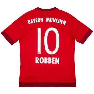 2015-16 Bayern Munich Home Shirt Robben #10 - 9/10 - (XL.Boys)
