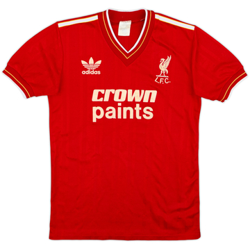 1985-87 Liverpool Home Shirt - 8/10 - (Y)