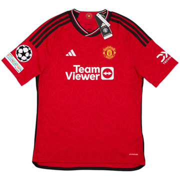 2023-24 Manchester United Home Shirt #3 (XL.Boys)