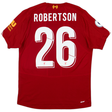 2019-20 Liverpool Home Shirt Robertson #26 - 10/10 - (XL.Boys)