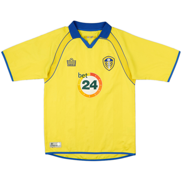 2006-07 Leeds United Away Shirt Beckford #32 - 6/10 - (13-14 Years)